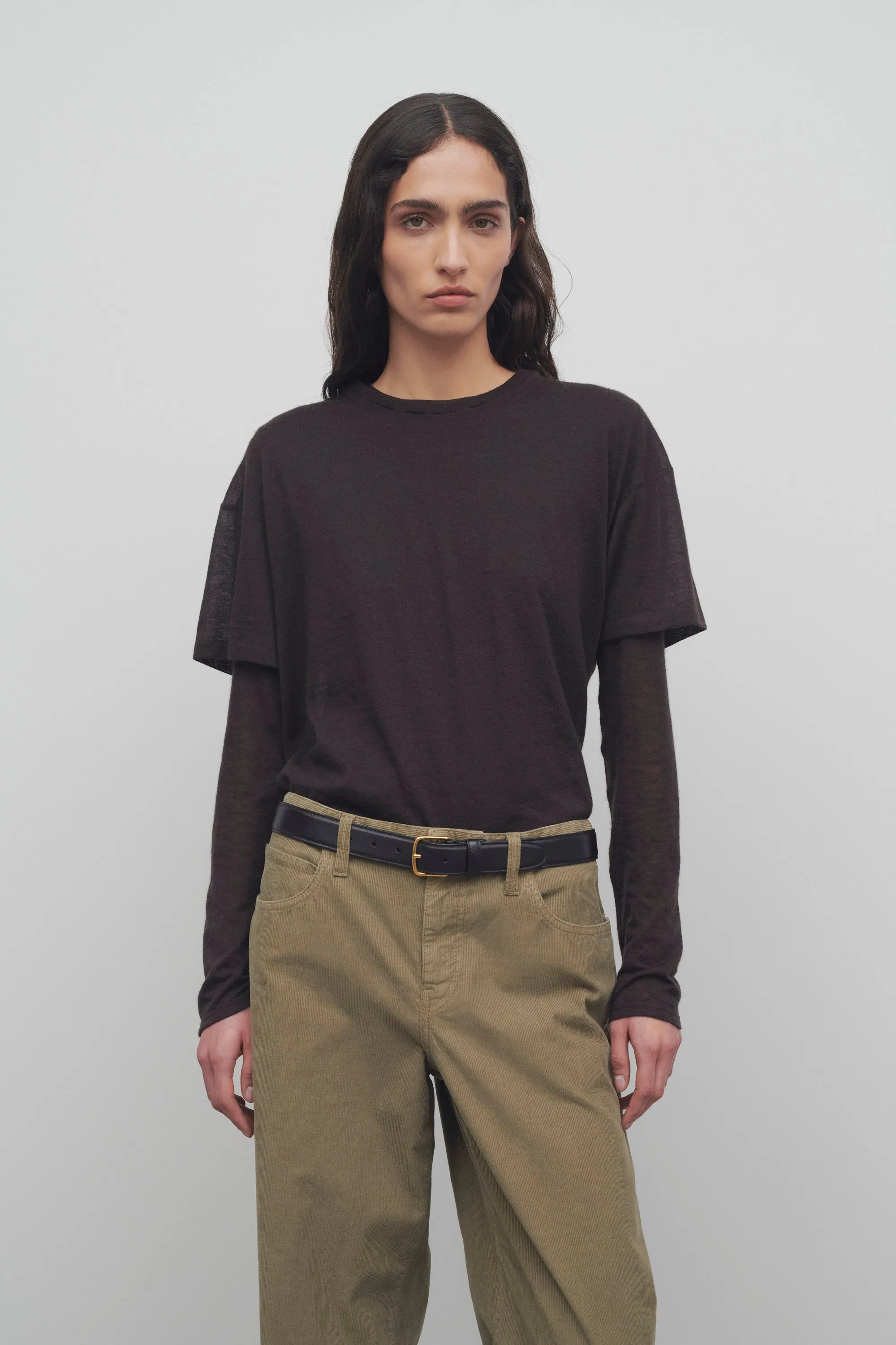 Lila Top in Cashmere sold by The Row product image thumbnail 3