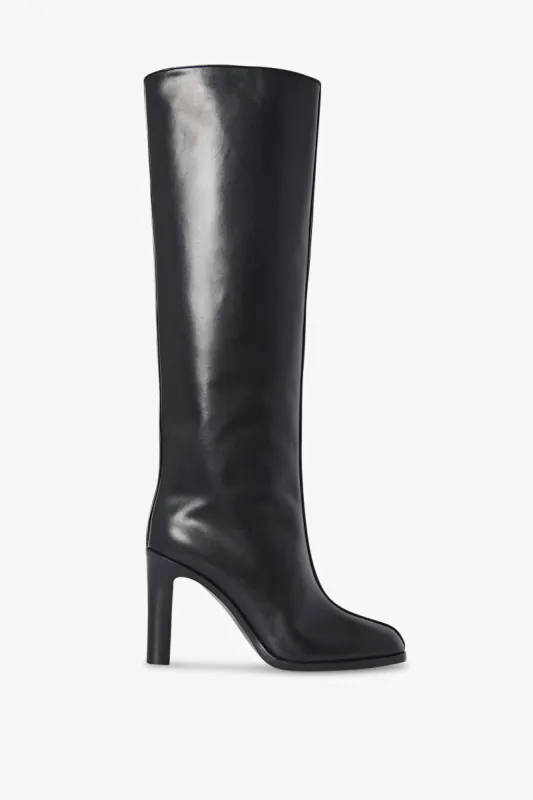 Wide Shaft Boot in Leather sold by The Row