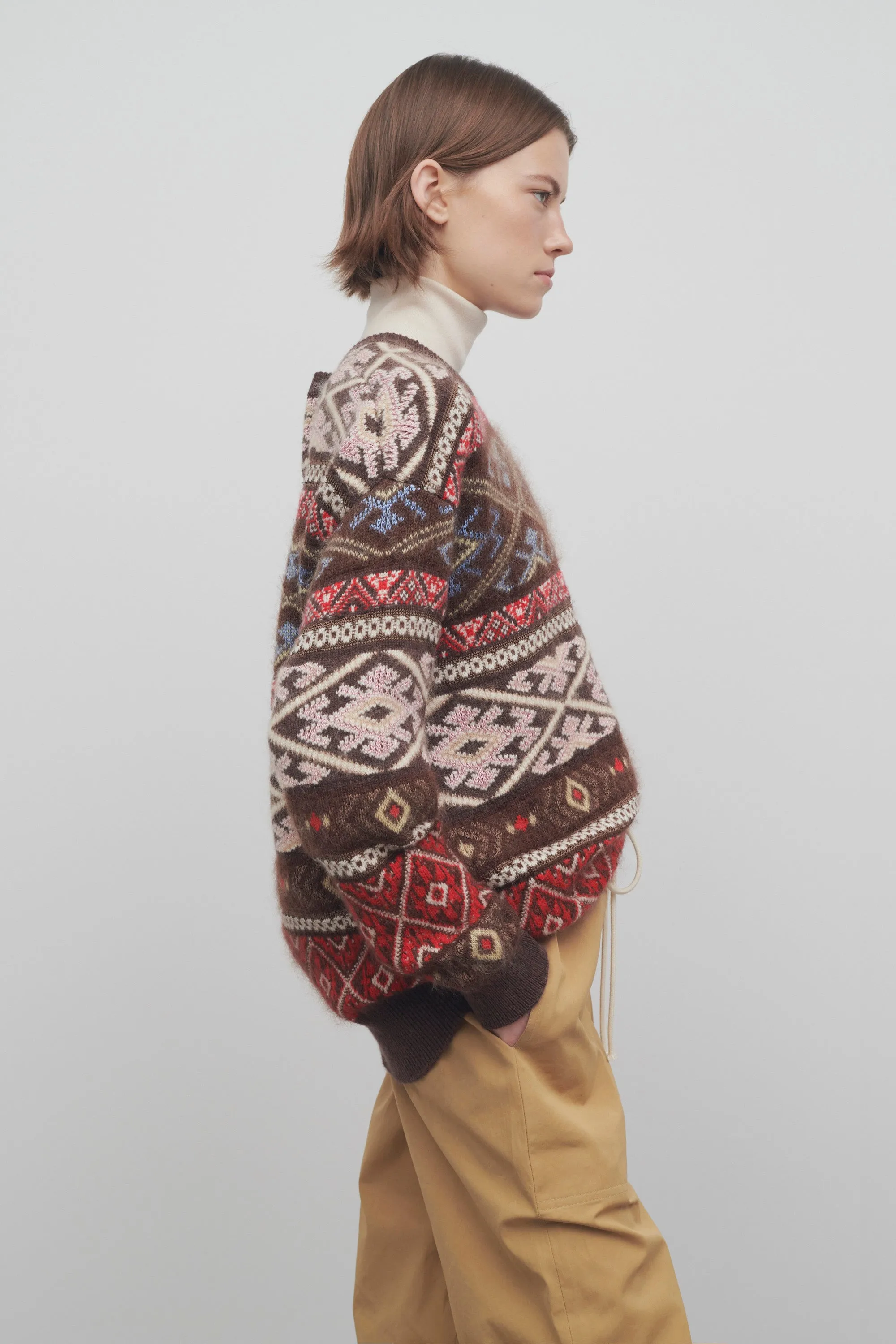 Hinny Sweater in Cashmere and Silk sold by The Row product image thumbnail 4