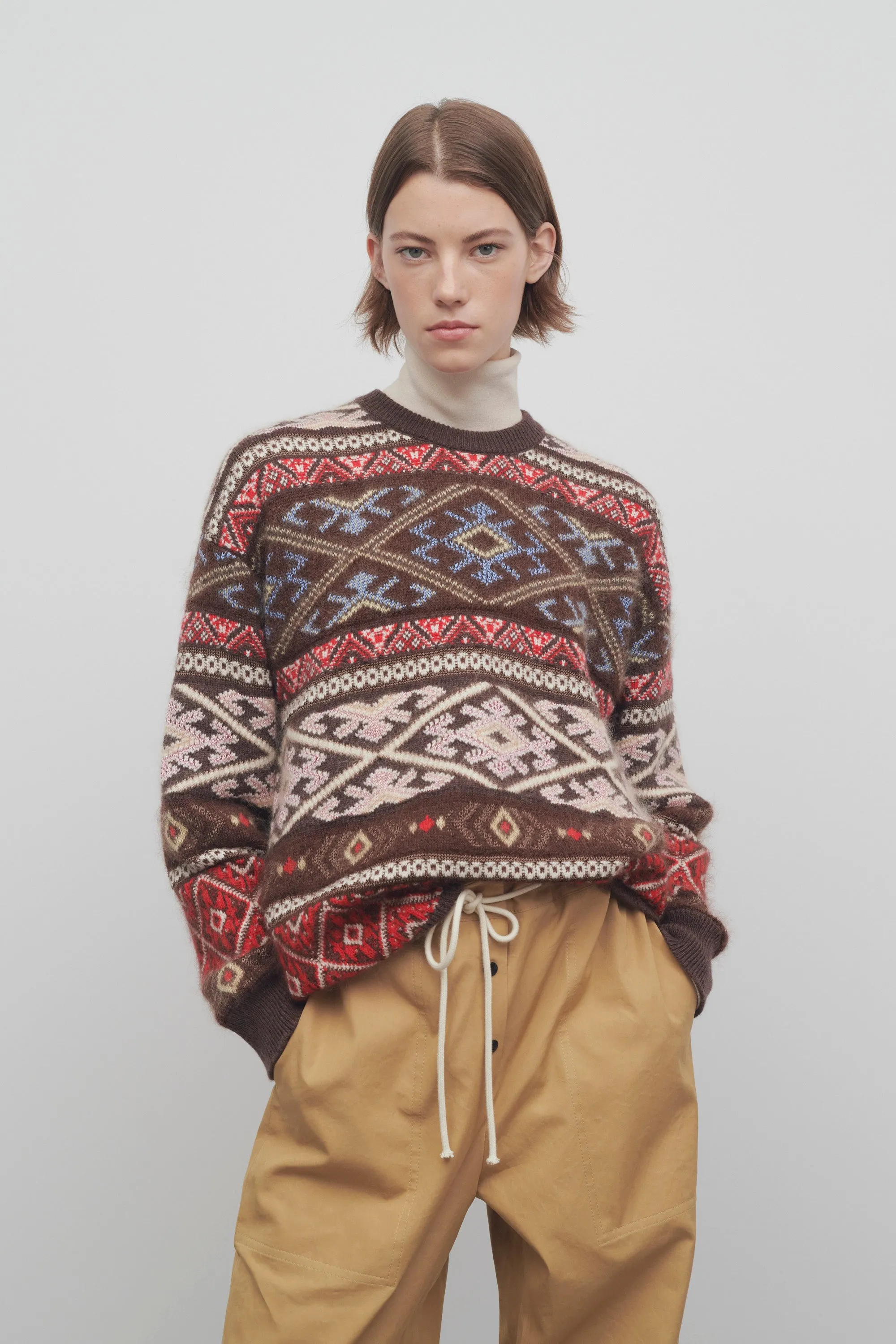 Hinny Sweater in Cashmere and Silk sold by The Row product image thumbnail 3