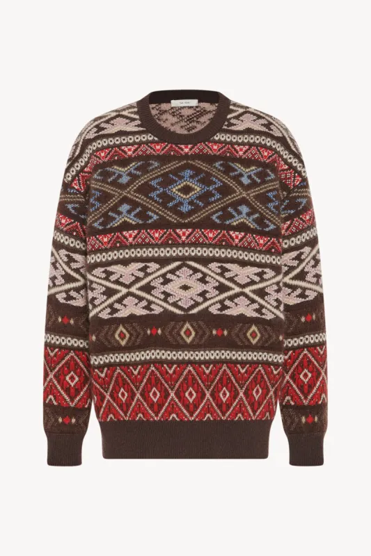 Hinny Sweater in Cashmere and Silk sold by The Row