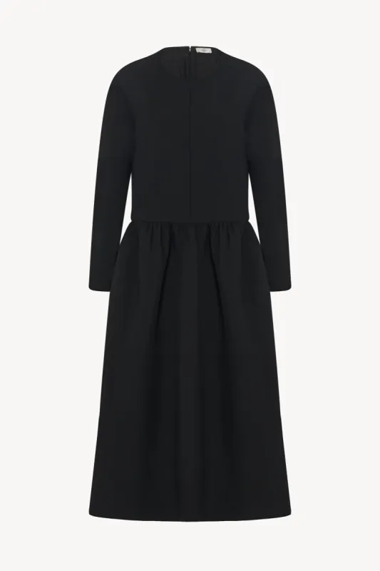 Gretchen Dress in Virgin Wool made by The Row