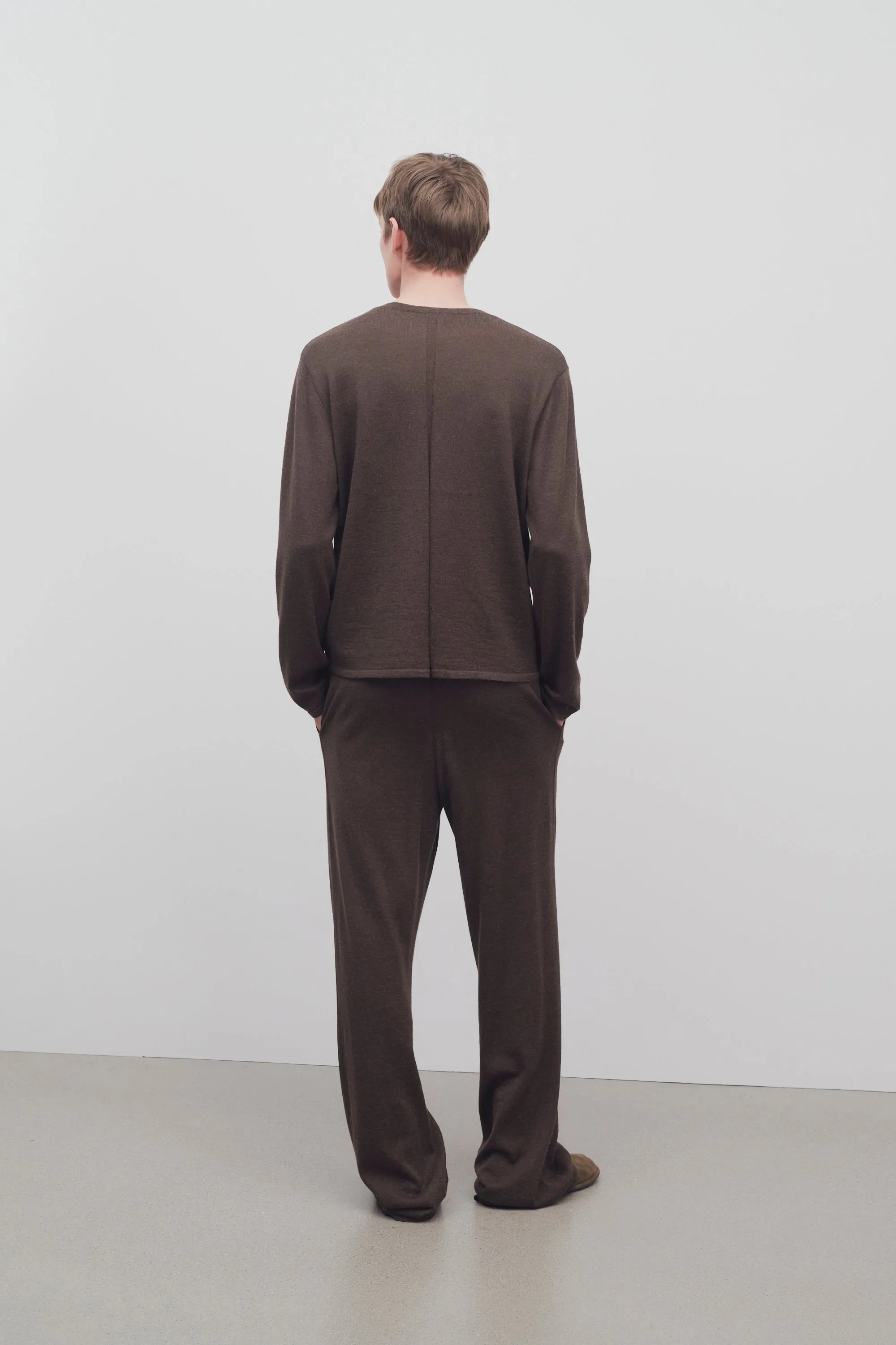 Darvi Pant in Llama and Silk sold by The Row product image thumbnail 5