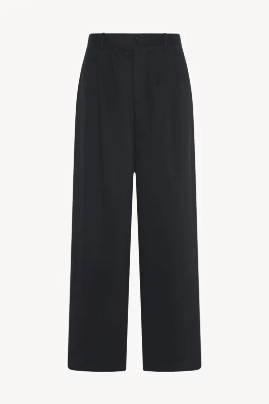 Rufos Pant in Cotton and Virgin Wool sold by The Row