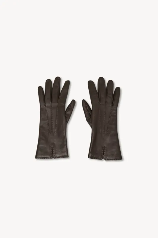 Florence Gloves in Leather sold by The Row