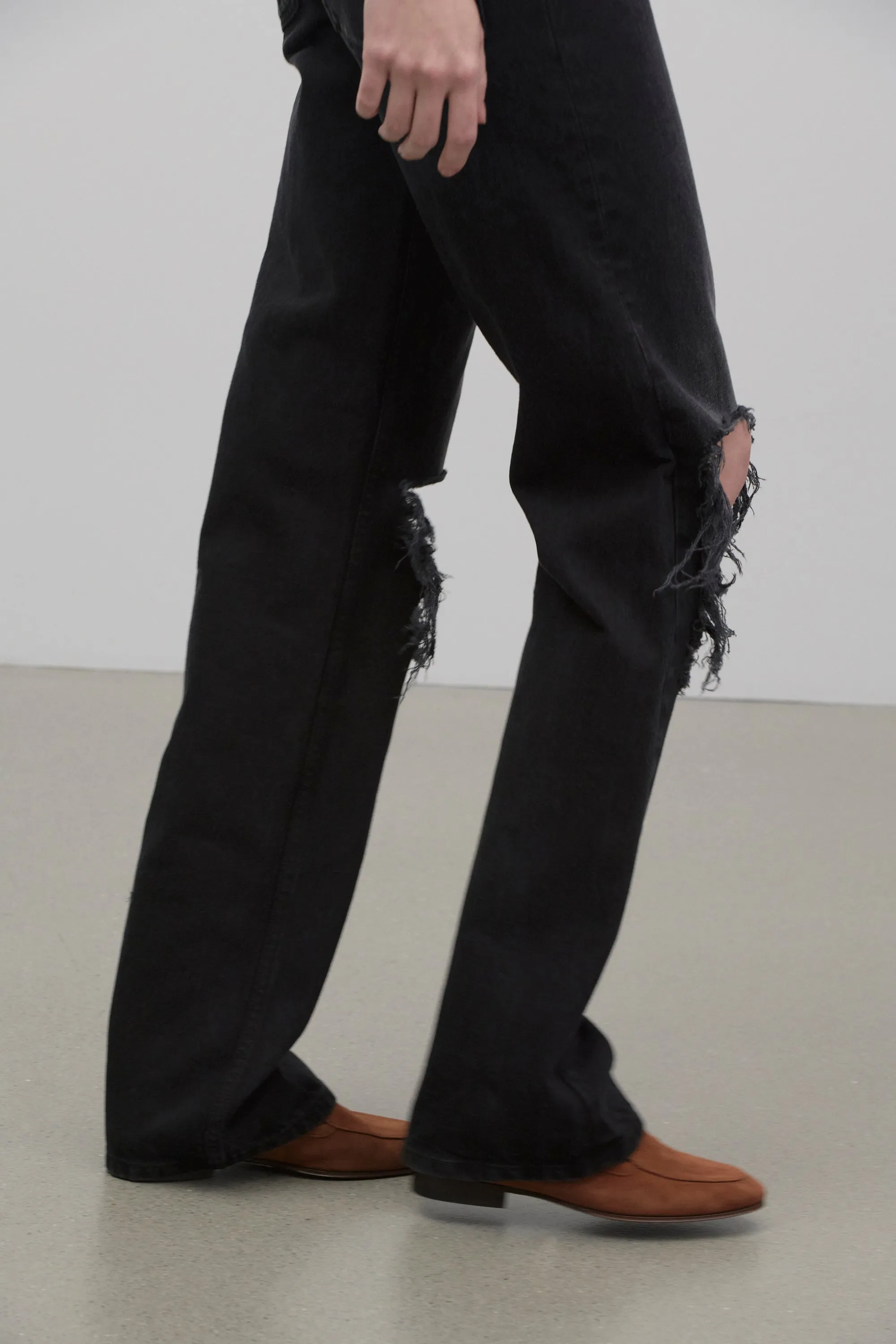 Sophie Loafer in Suede sold by The Row product image thumbnail 4