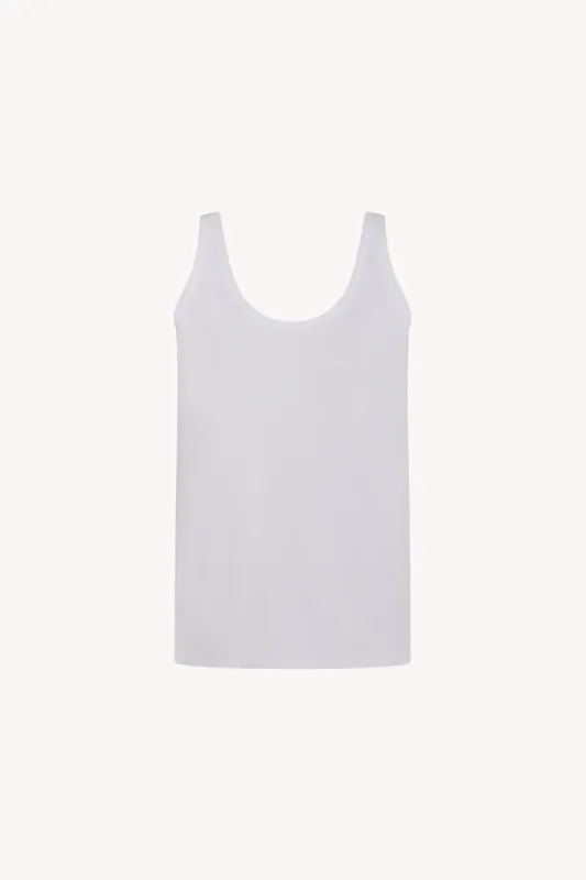 Aika Tank Top in Cotton sold by The Row