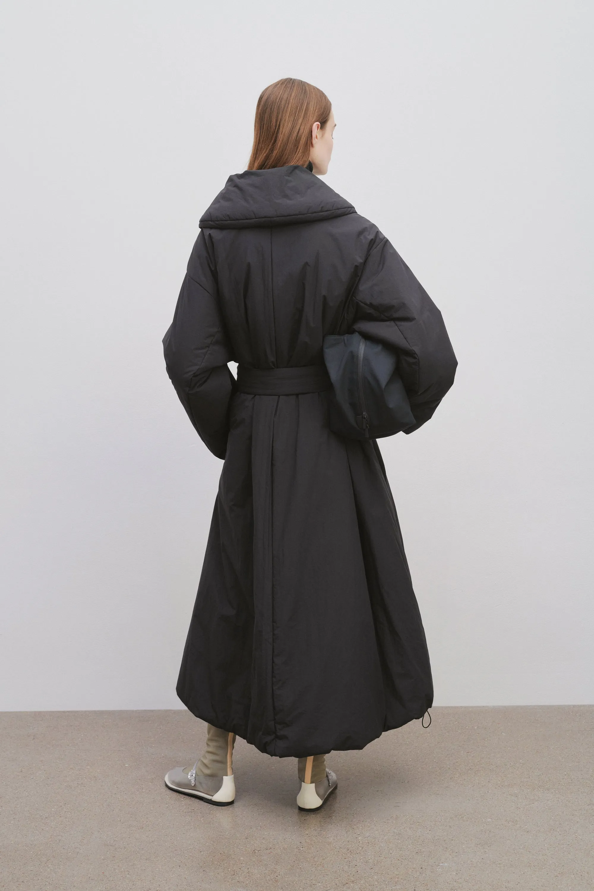 Francine Coat in Silk and Nylon sold by The Row product image thumbnail 5