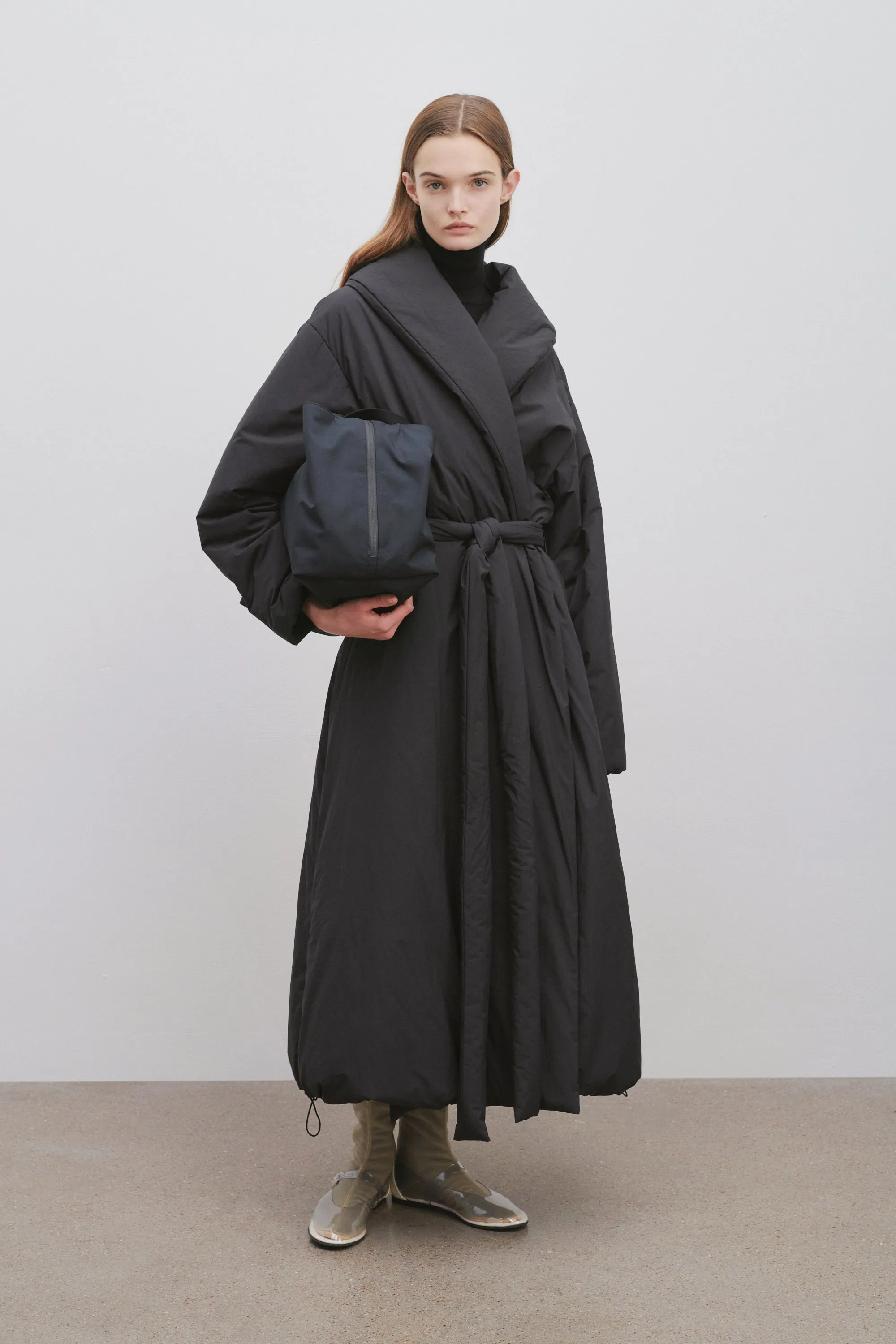 Francine Coat in Silk and Nylon sold by The Row product image thumbnail 3