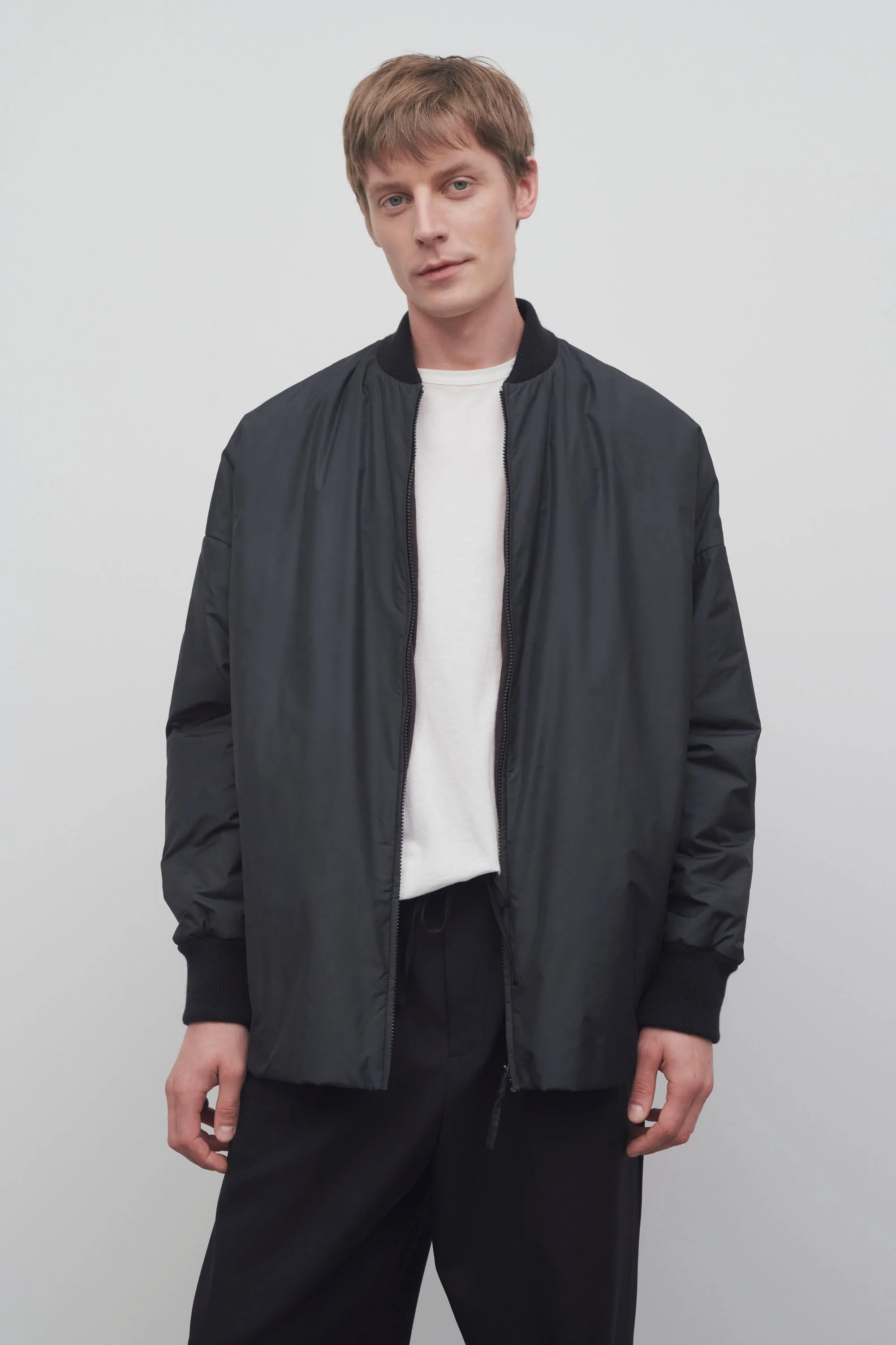 Dillon Jacket in Nylon and Cashmere sold by The Row product image thumbnail 3