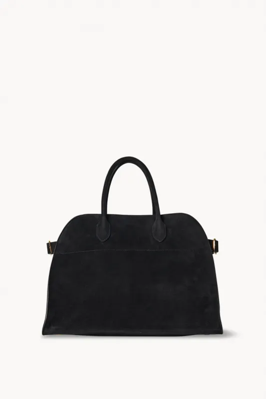 Soft Margaux 15 Bag in Suede sold by The Row