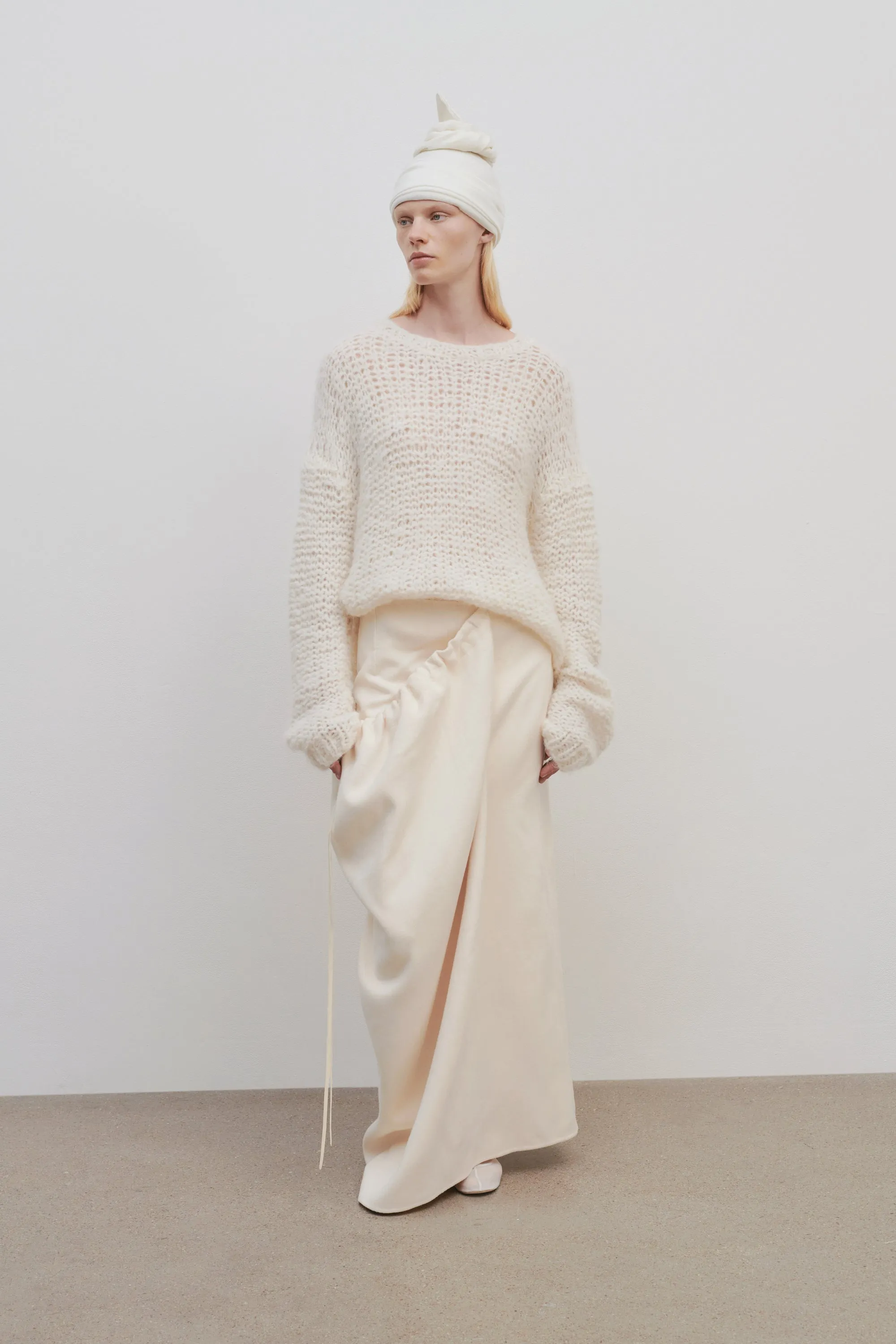 Silon Skirt in Cashmere sold by The Row product image thumbnail 3