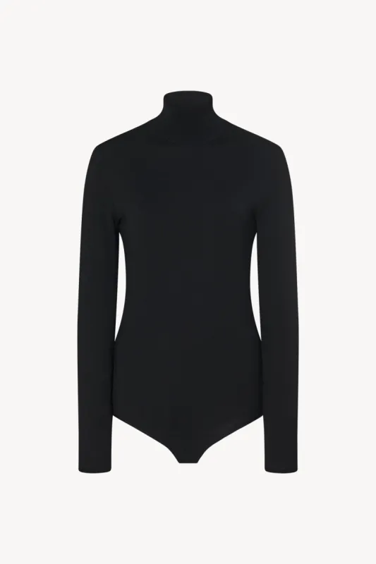 Fabiona Bodysuit in Stretch Wool sold by The Row