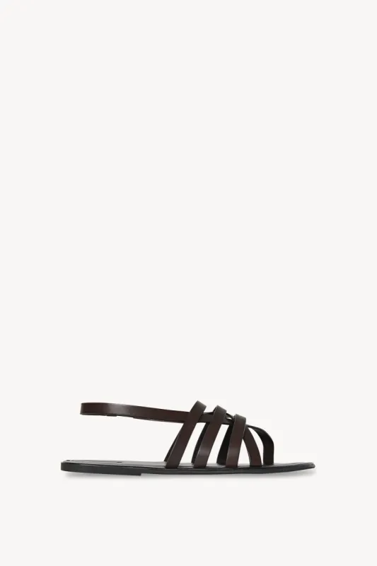 Line Sandal in Leather sold by The Row