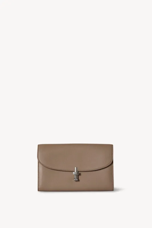Sofia Continental Wallet in Leather sold by The Row