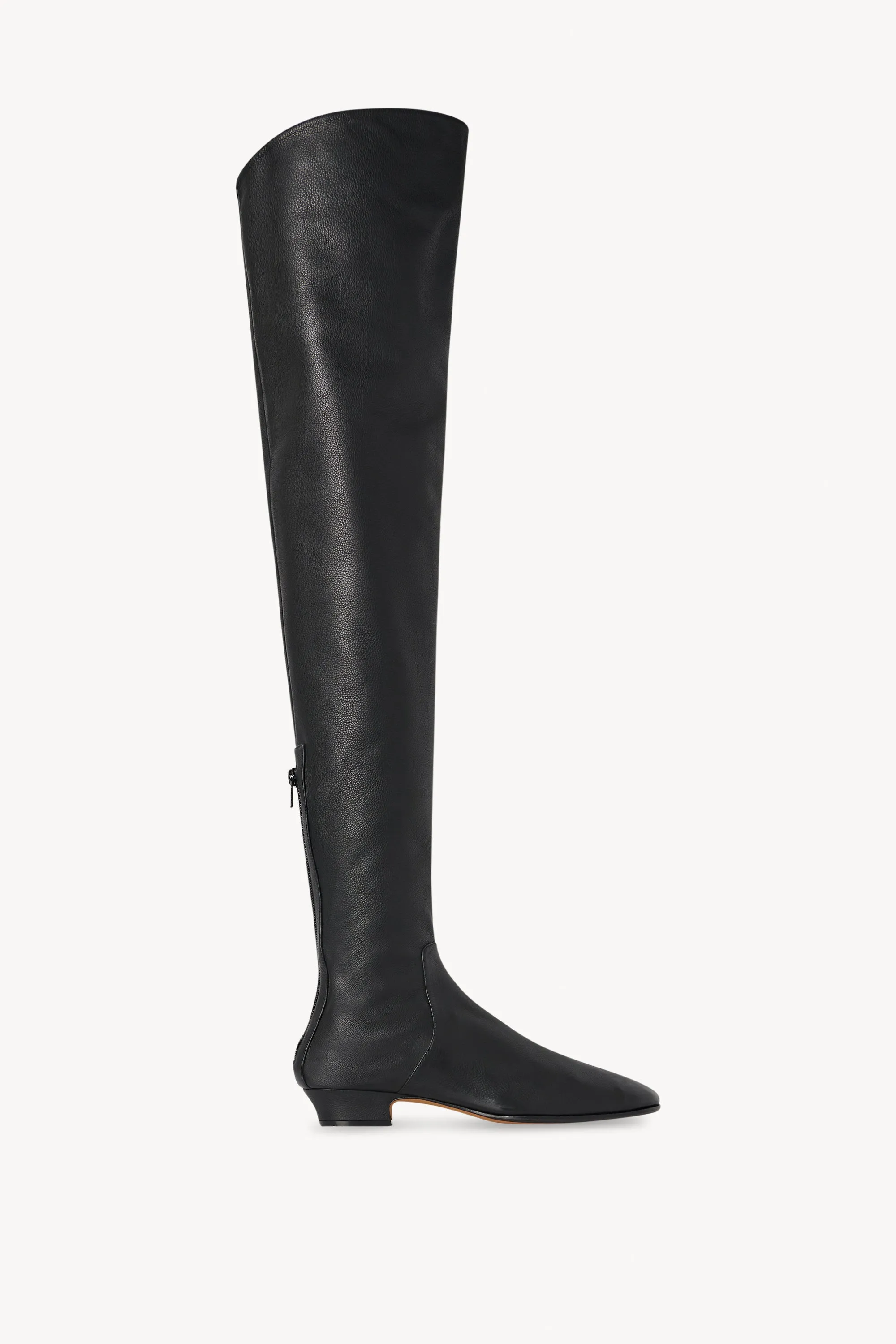 Awar Knee Boot in Leather sold by The Row