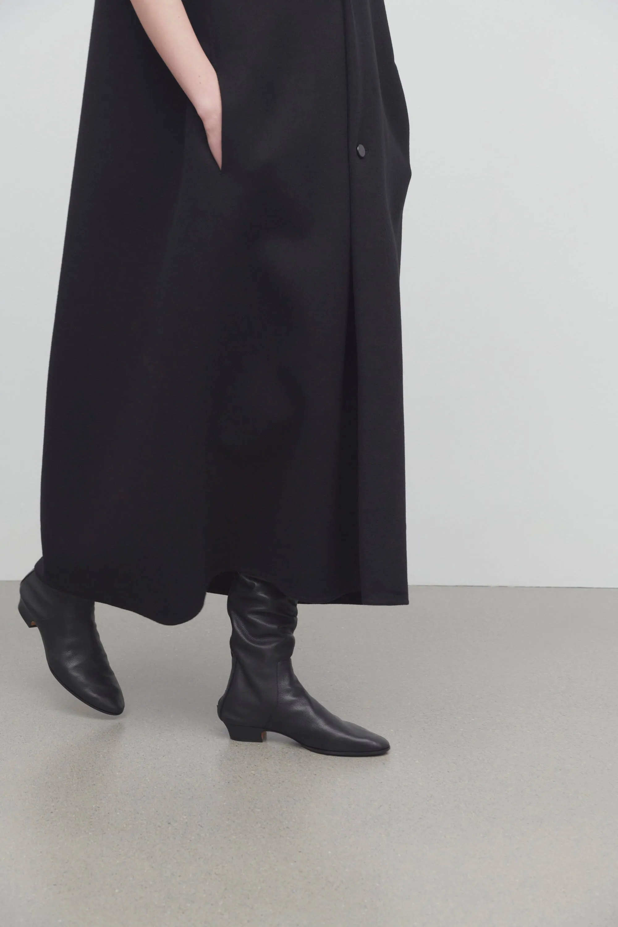 Awar Knee Boot in Leather sold by The Row product image thumbnail 4