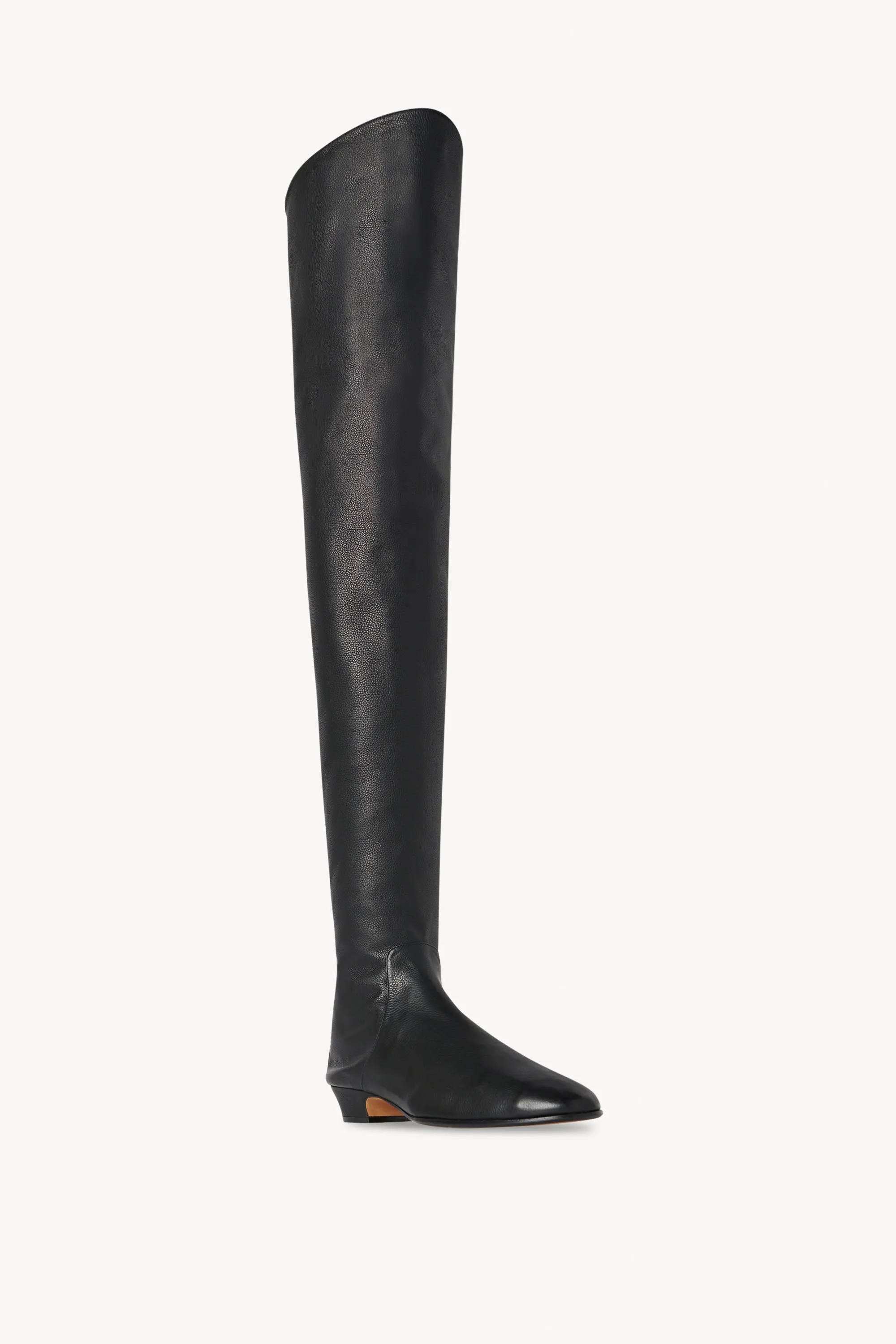 Awar Knee Boot in Leather sold by The Row product image thumbnail 2