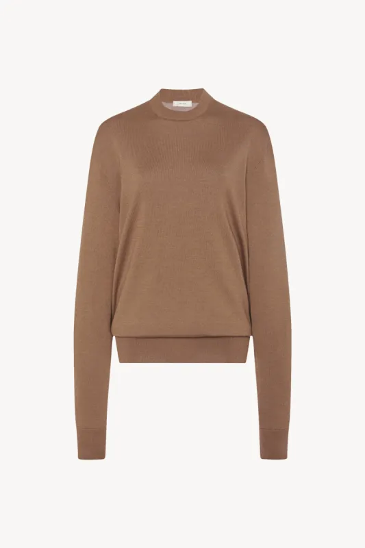 Druyes Top in Wool and Cashmere sold by The Row