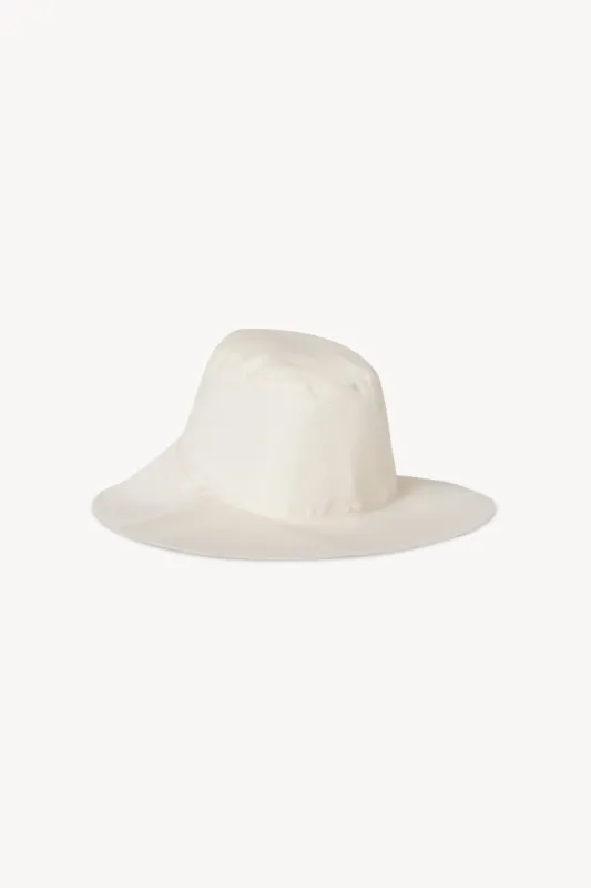 Sofia Bucket Hat in Silk sold by The Row