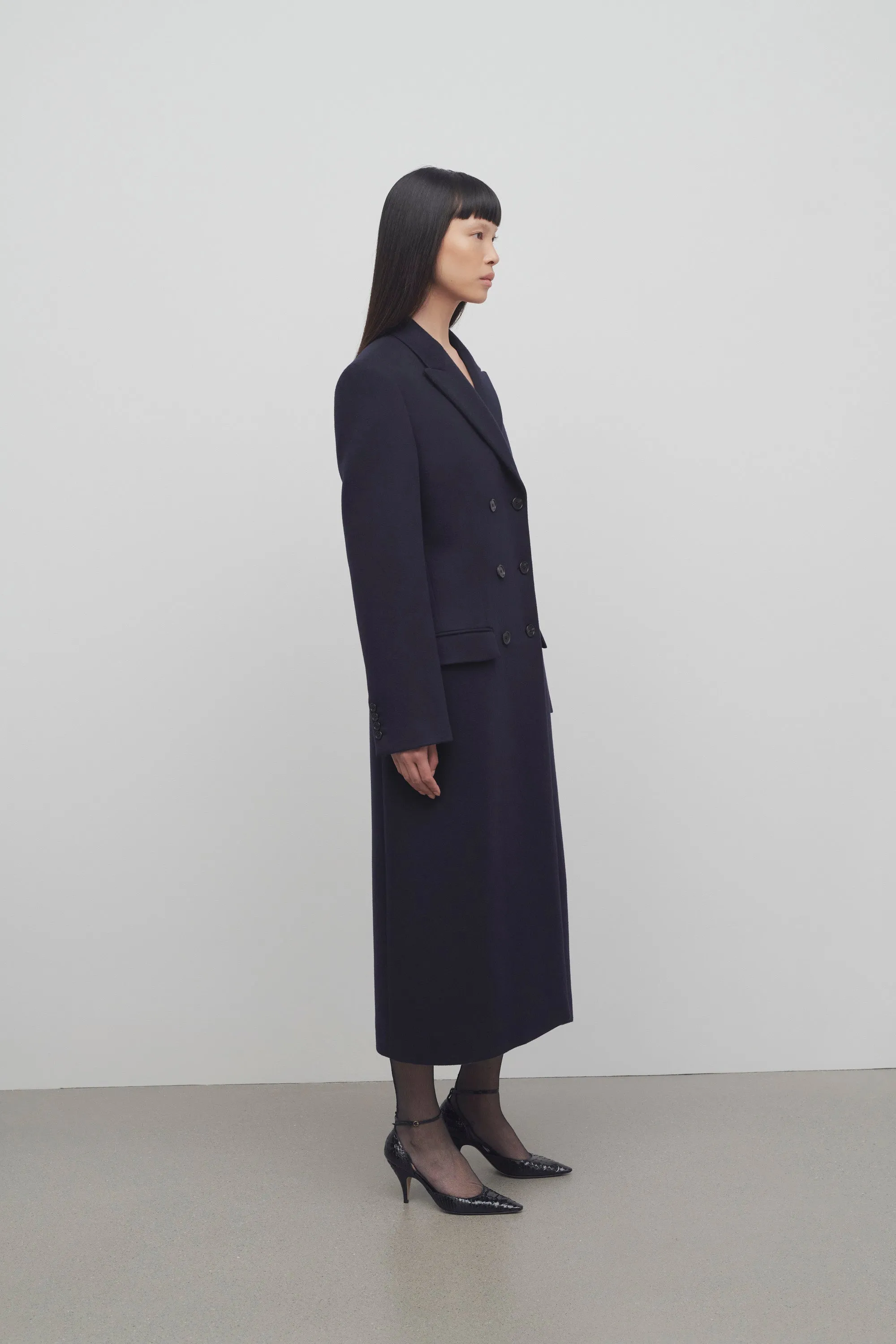 Woody Coat in Cashmere sold by The Row product image thumbnail 4