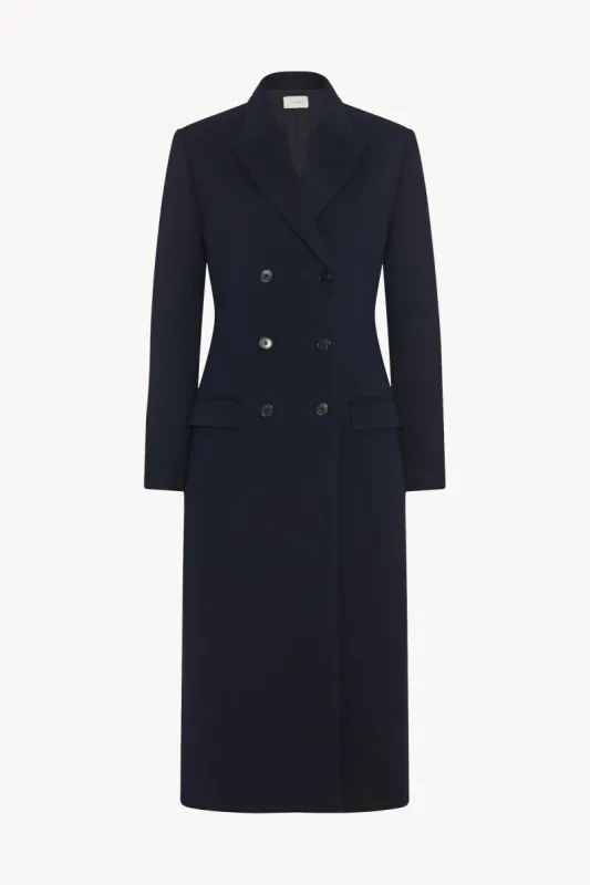 Woody Coat in Cashmere sold by The Row