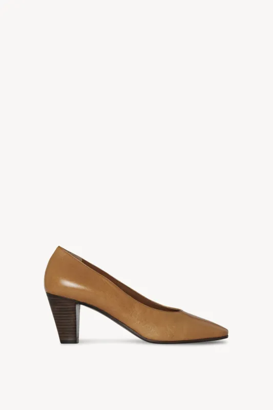 Charlotte Pump in Leather made by The Row