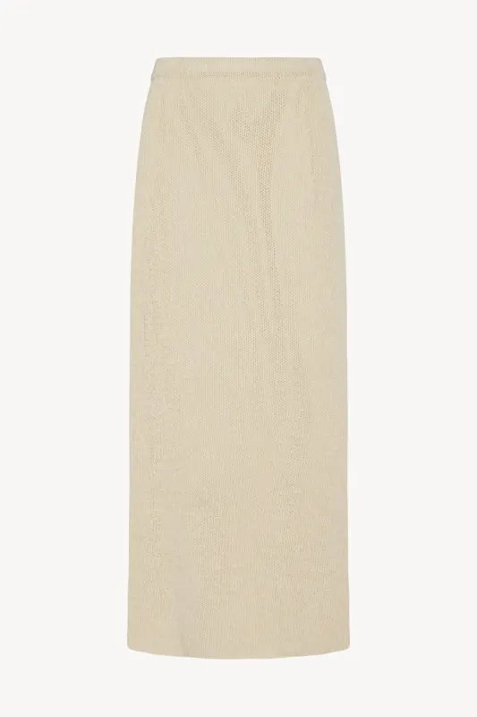 Fumaia Skirt in Silk made by The Row