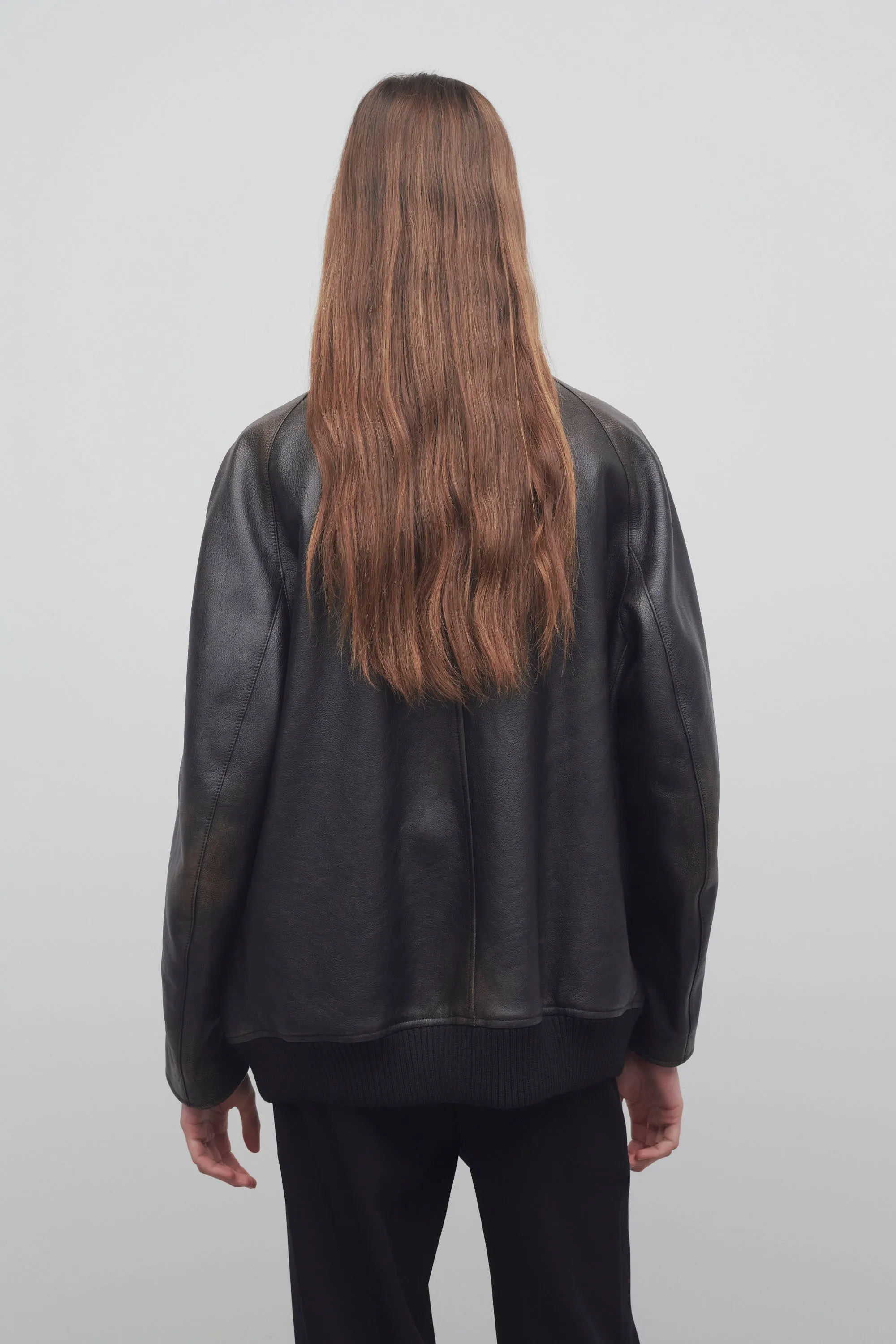 Kengia Jacket in Leather sold by The Row product image thumbnail 5