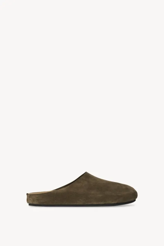 Hugo Slide in Suede sold by The Row