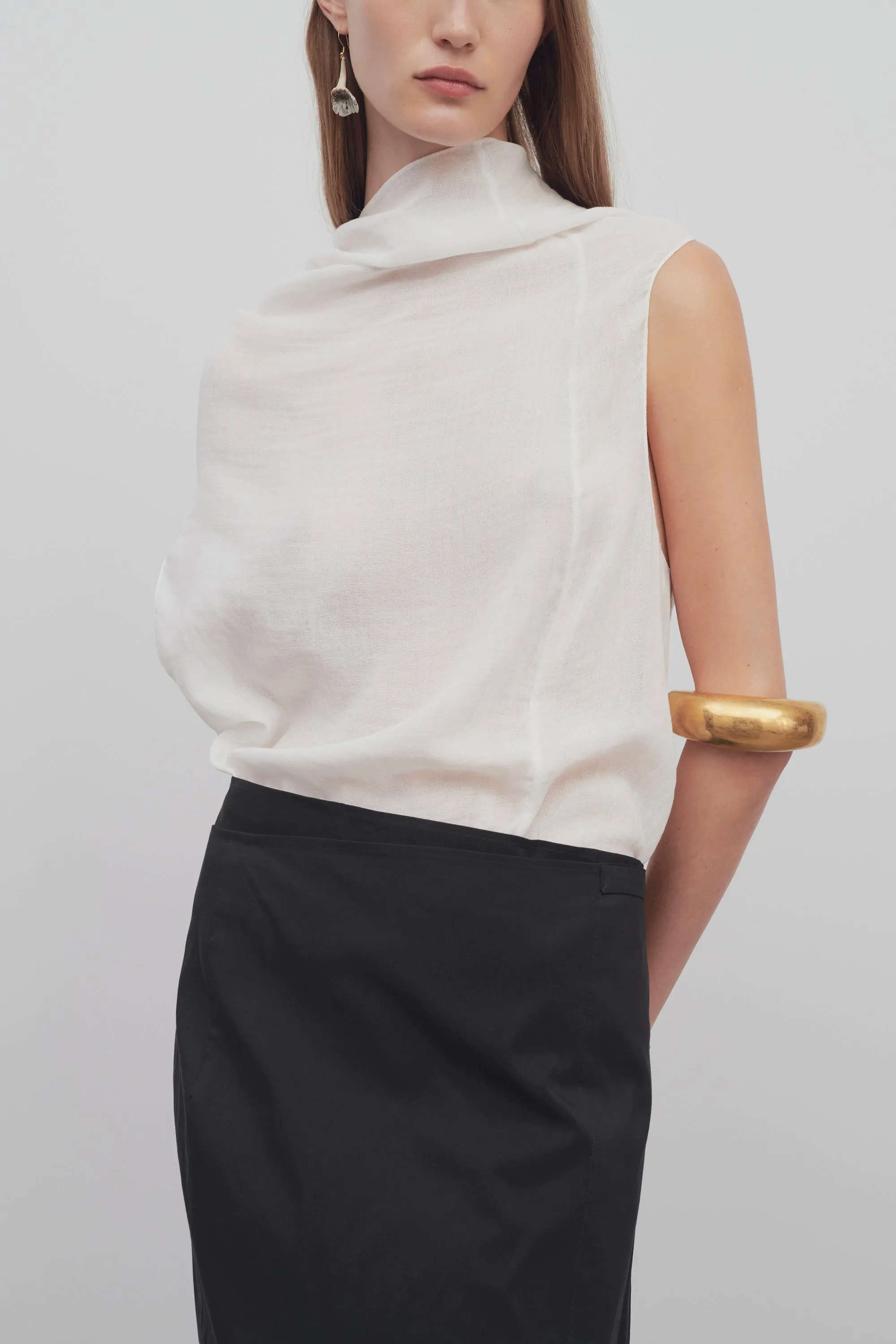 Arm Bracelet in Brass sold by The Row product image thumbnail 2