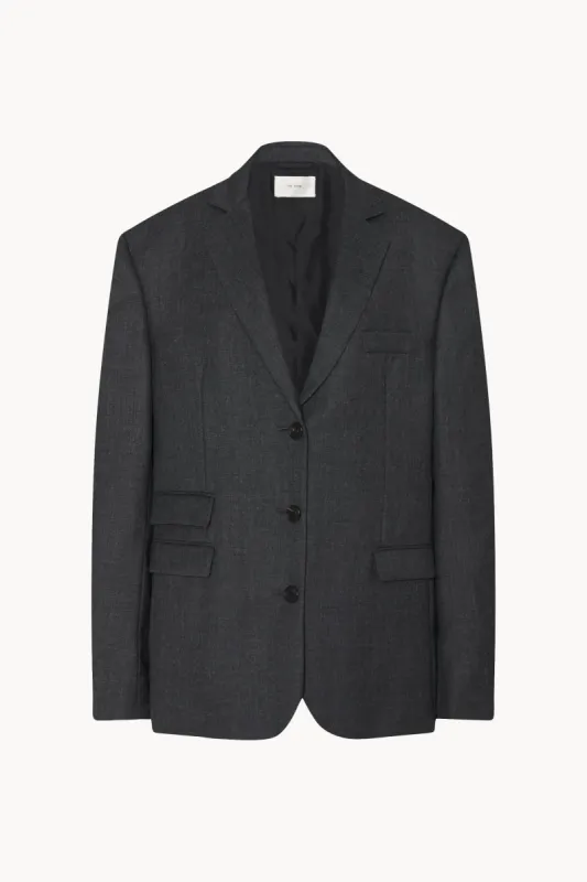 Ule Jacket in Wool sold by The Row