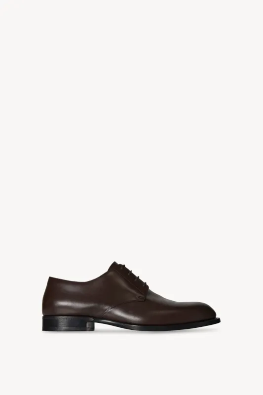 Novus Derby Shoe in Leather sold by The Row