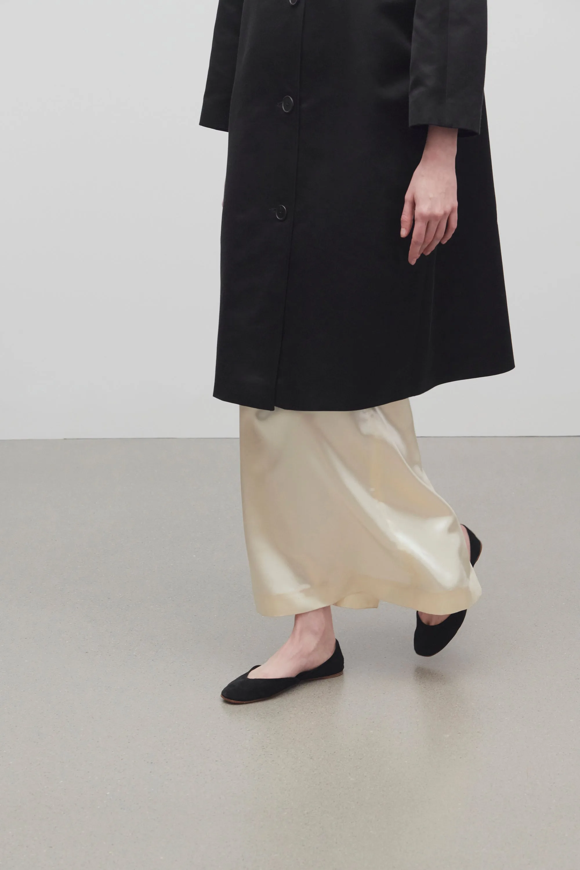 Gemma Ballet Slipper in Suede sold by The Row product image thumbnail 4