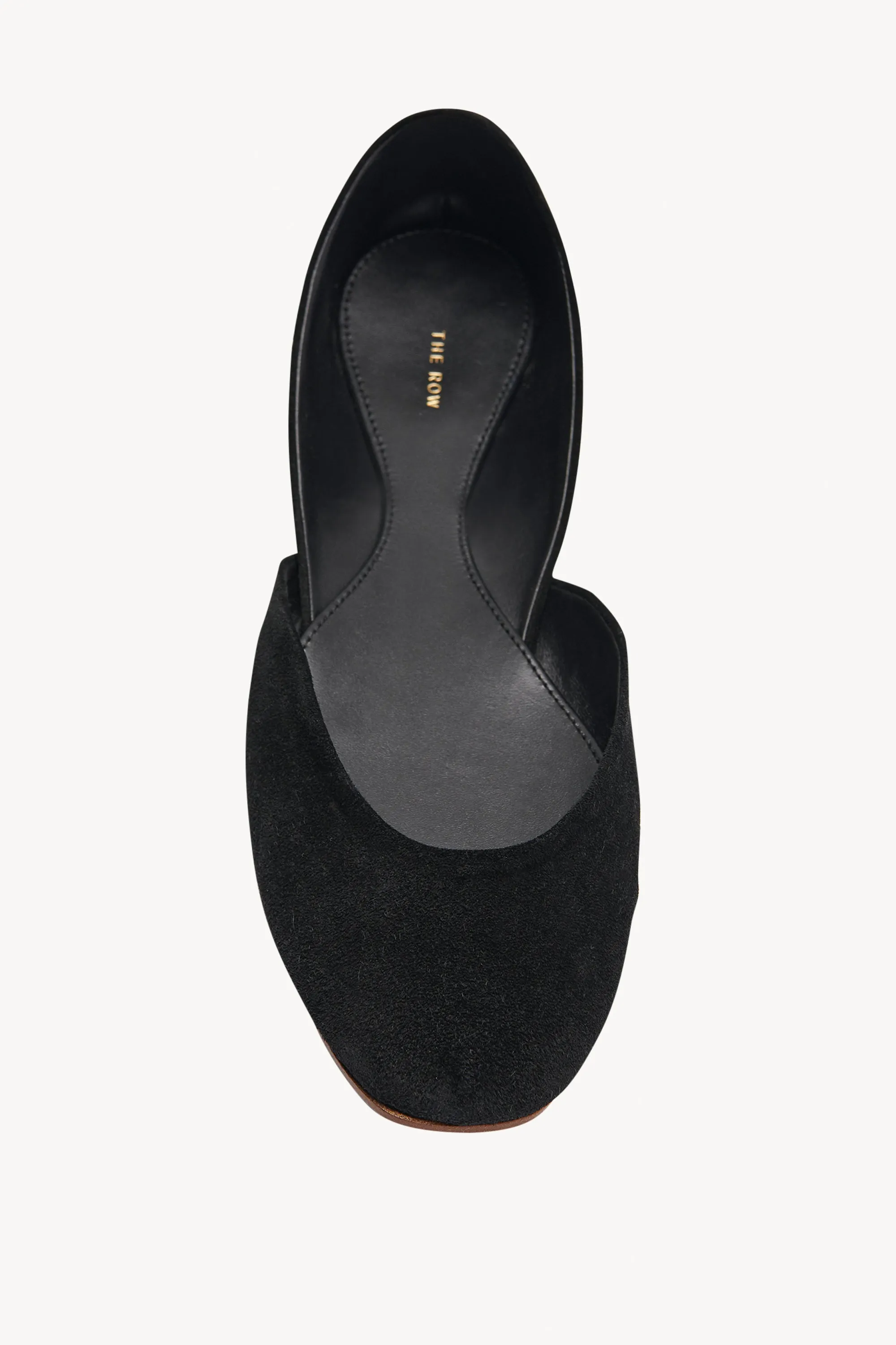 Gemma Ballet Slipper in Suede sold by The Row product image thumbnail 3