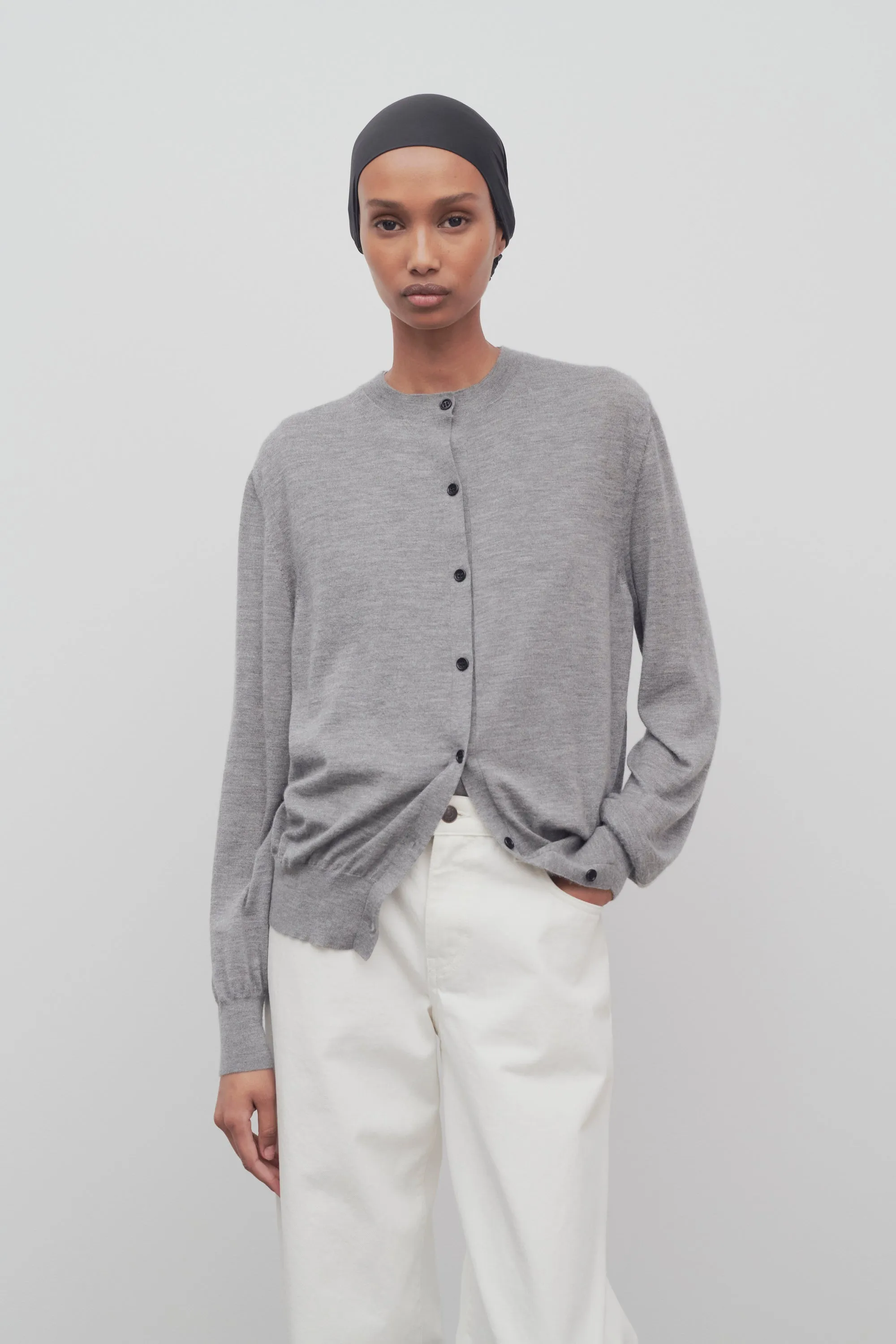 Battersea Cardigan in Cashmere sold by The Row product image thumbnail 3