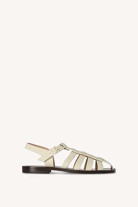 Pablo Sandal in Leather sold by The Row