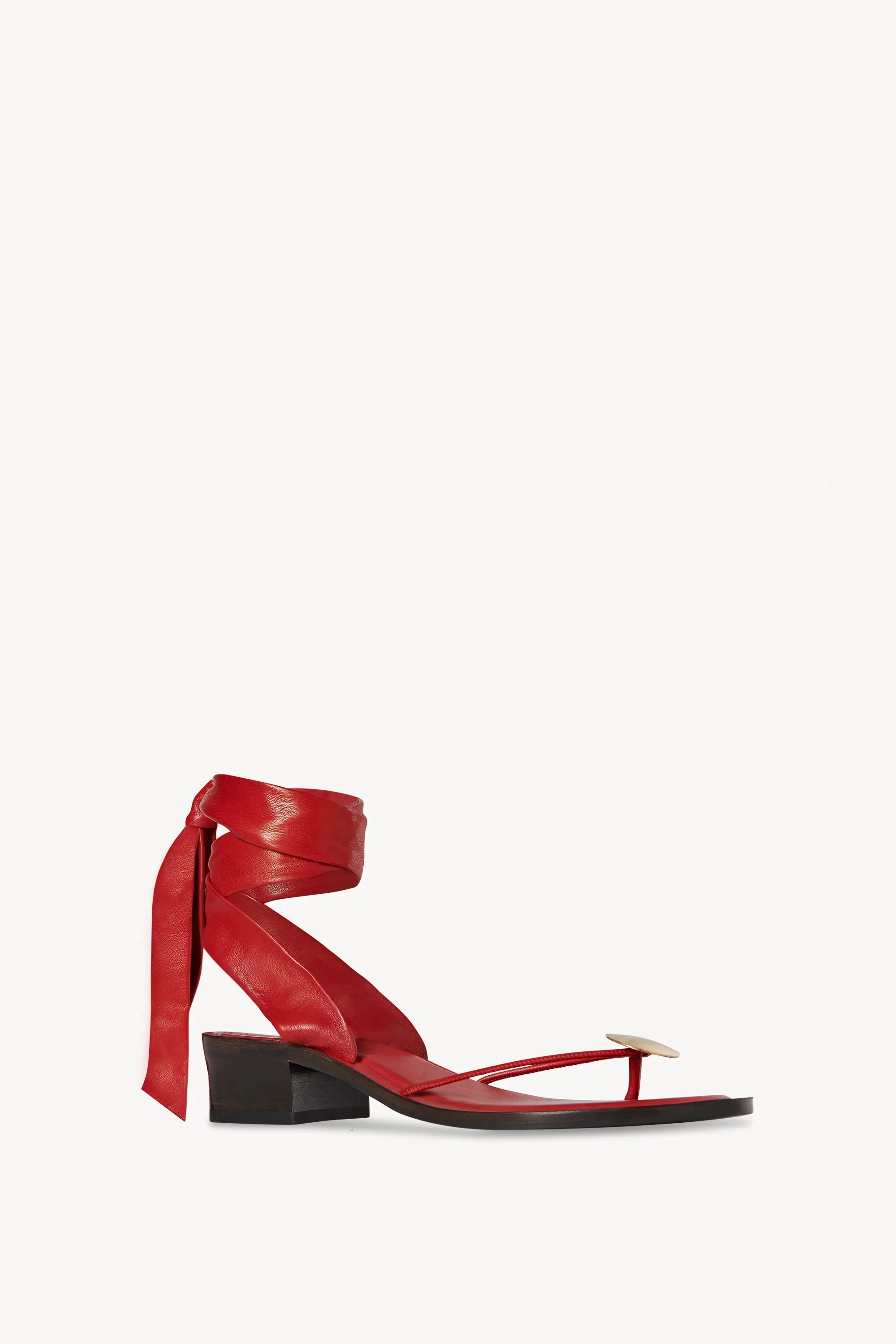 Cord Sandal in Leather sold by The Row product image thumbnail 2