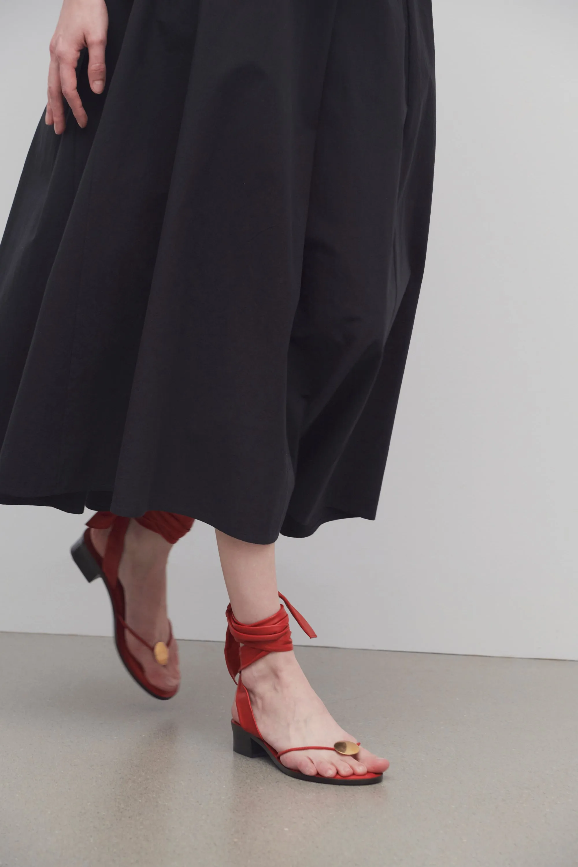 Cord Sandal in Leather sold by The Row product image thumbnail 4