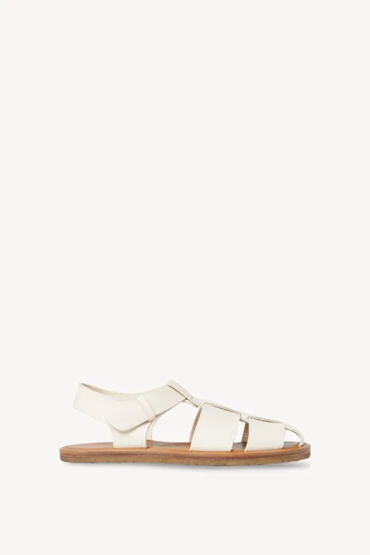 Fisherman Sandal in Leather sold by The Row