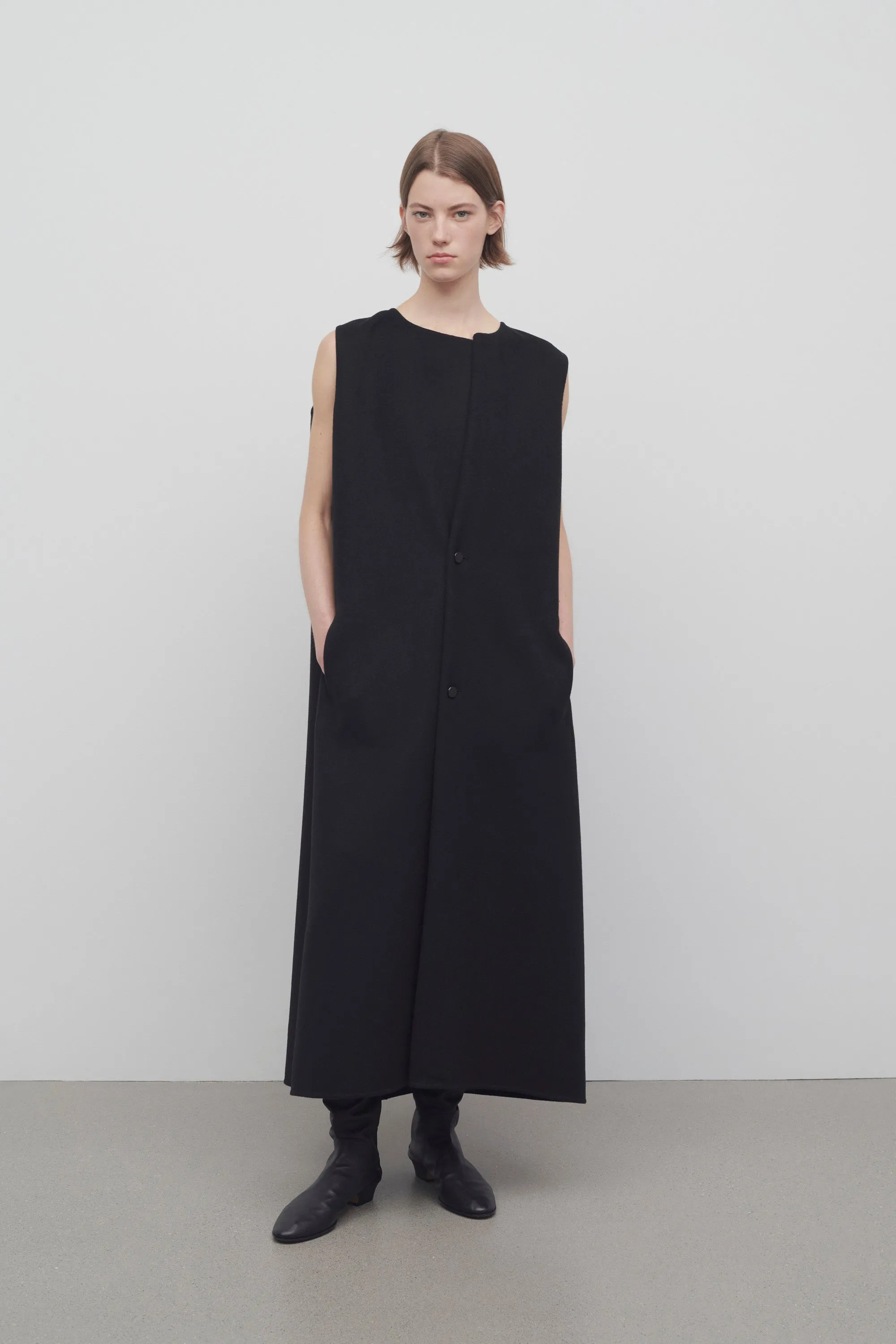 Bardot Dress in Cashmere sold by The Row product image thumbnail 3