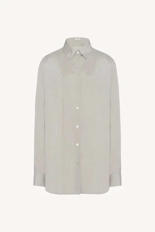 Sisilia Shirt in Silk sold by The Row