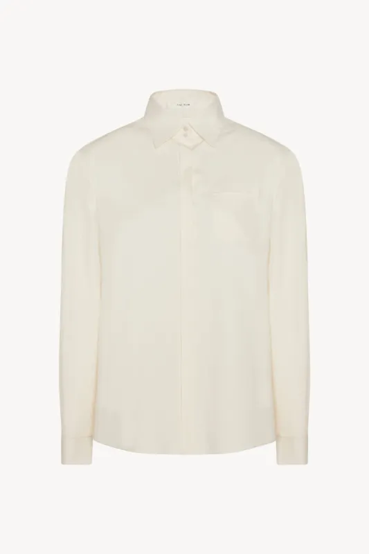 Lunar Shirt in Cotton sold by The Row