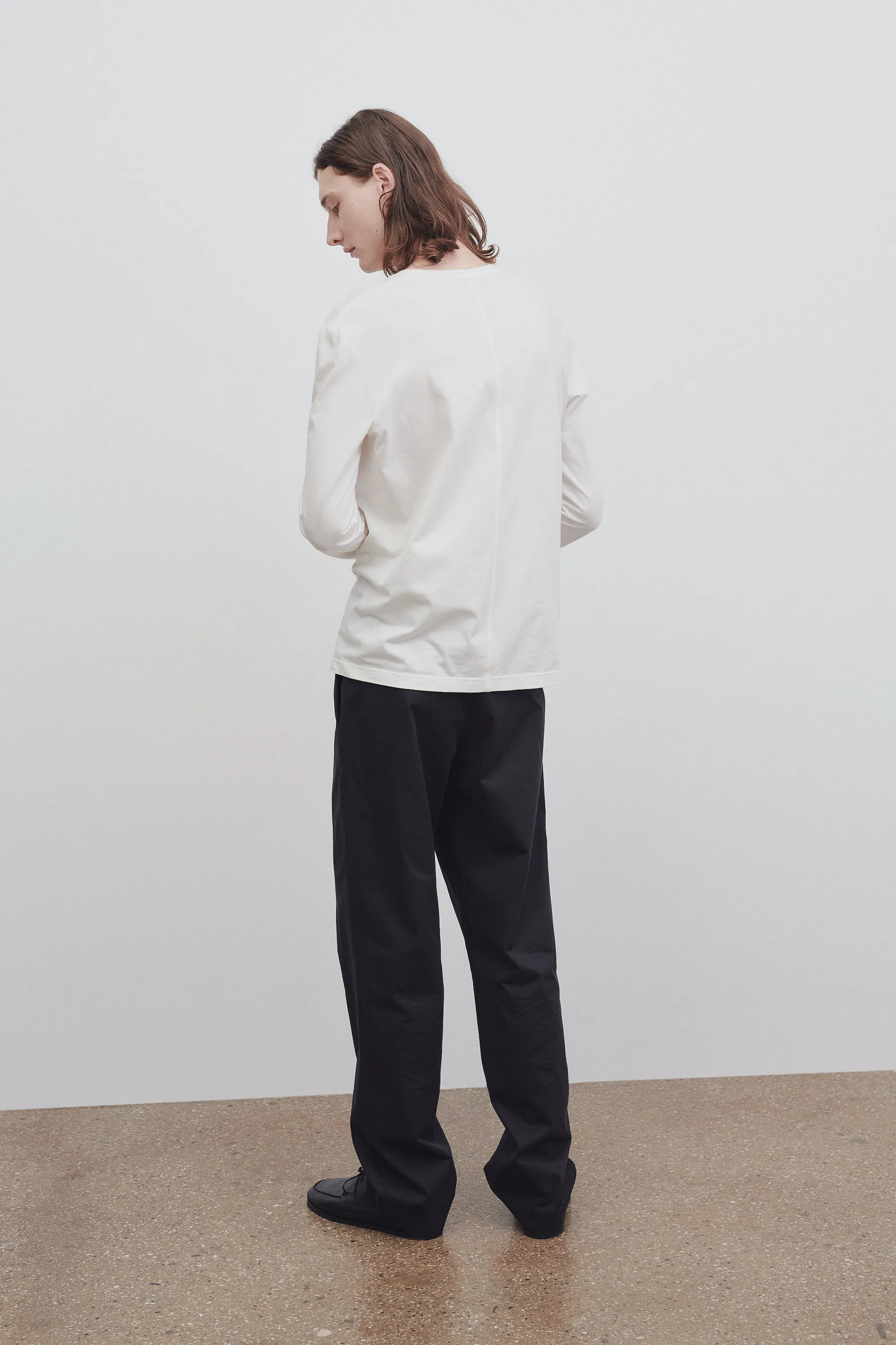 Jonah Pant in Cotton and Cashmere sold by The Row product image thumbnail 4