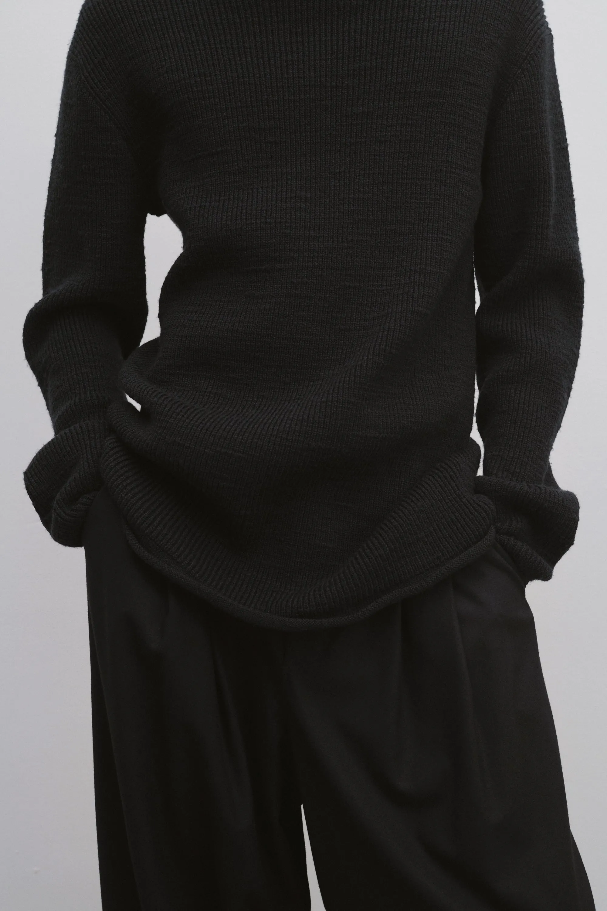 Robbie Top in Merino Wool sold by The Row product image thumbnail 5