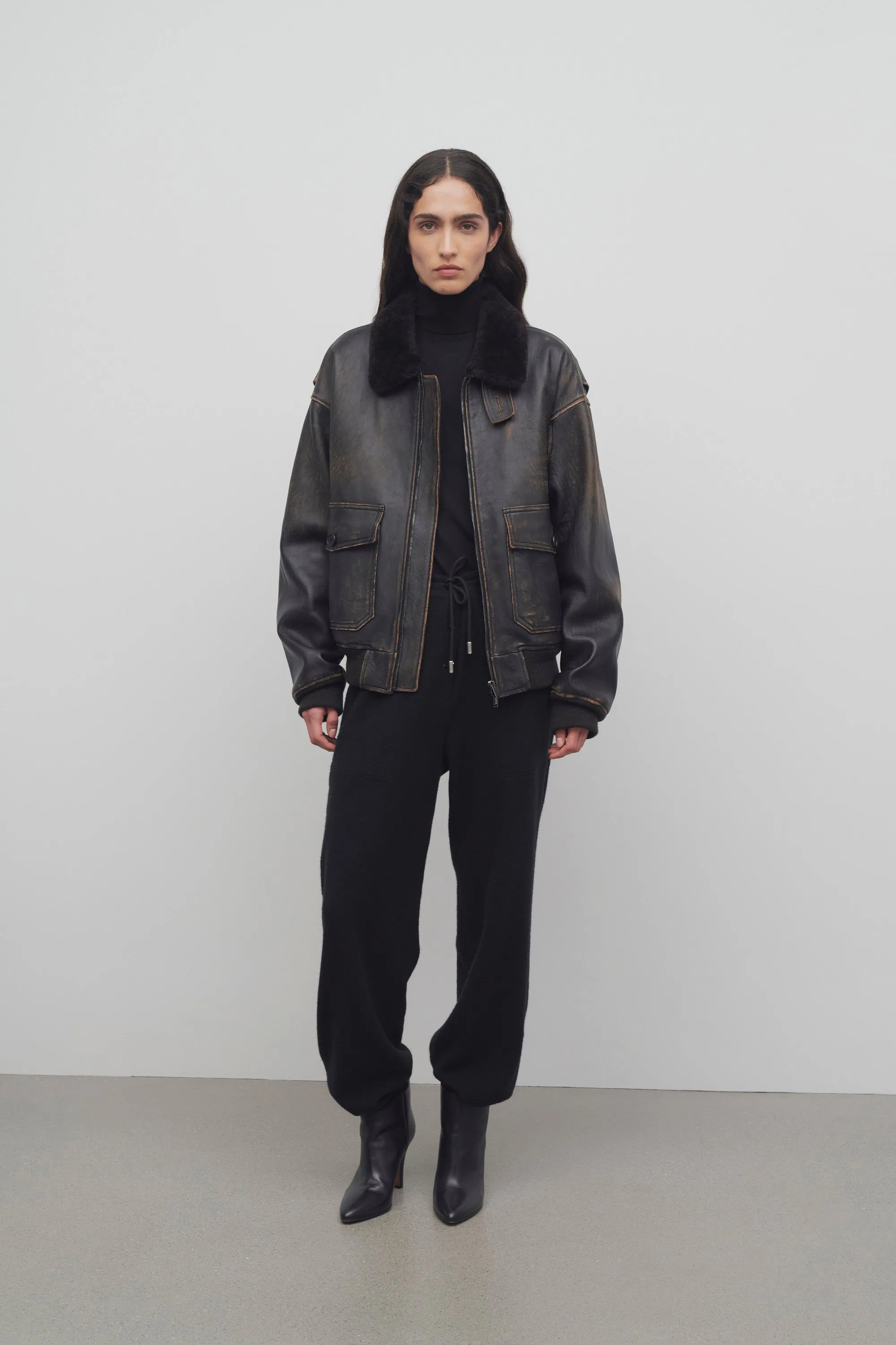 Bonnette Pant in Cashmere sold by The Row product image thumbnail 3