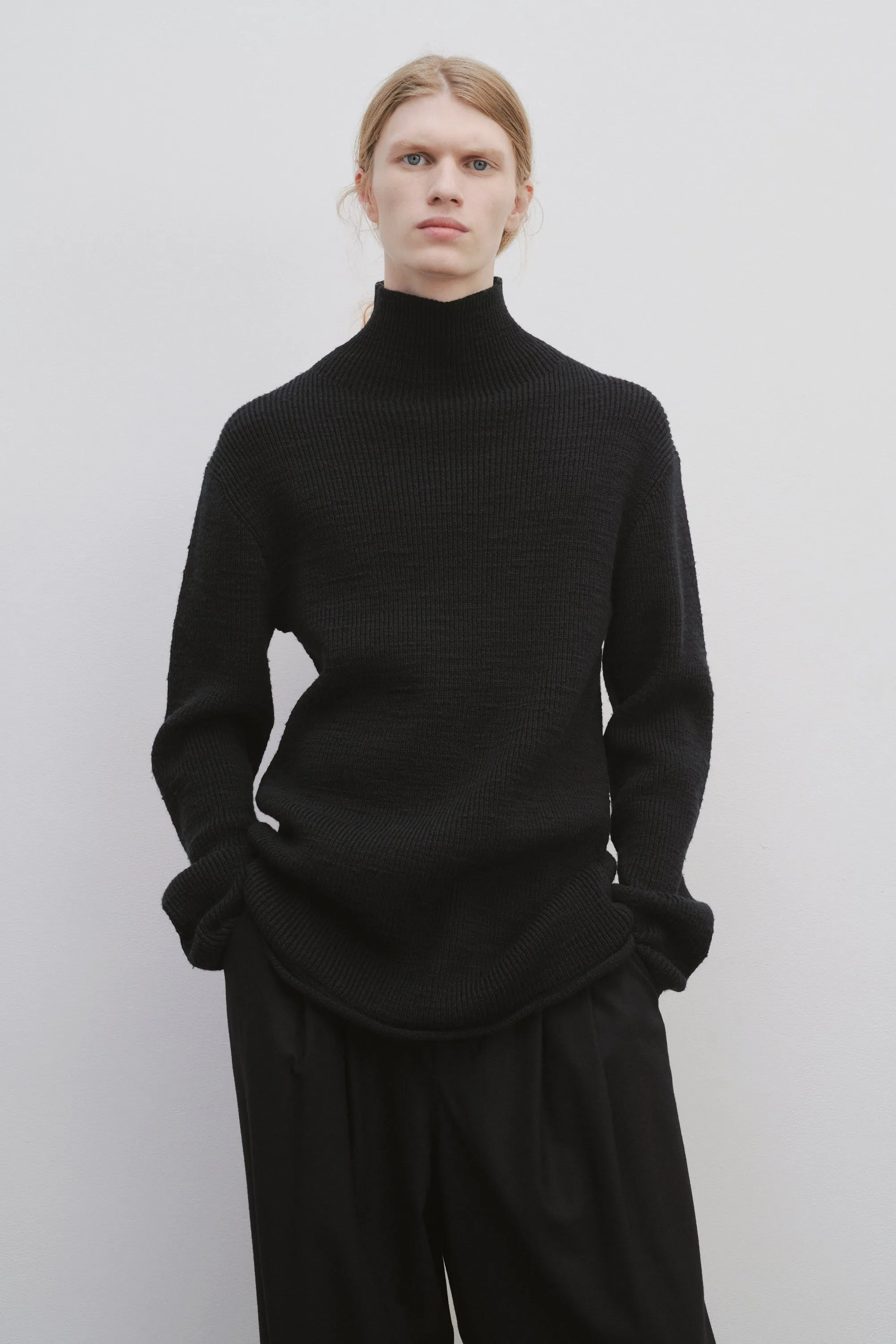 Robbie Top in Merino Wool sold by The Row product image thumbnail 3