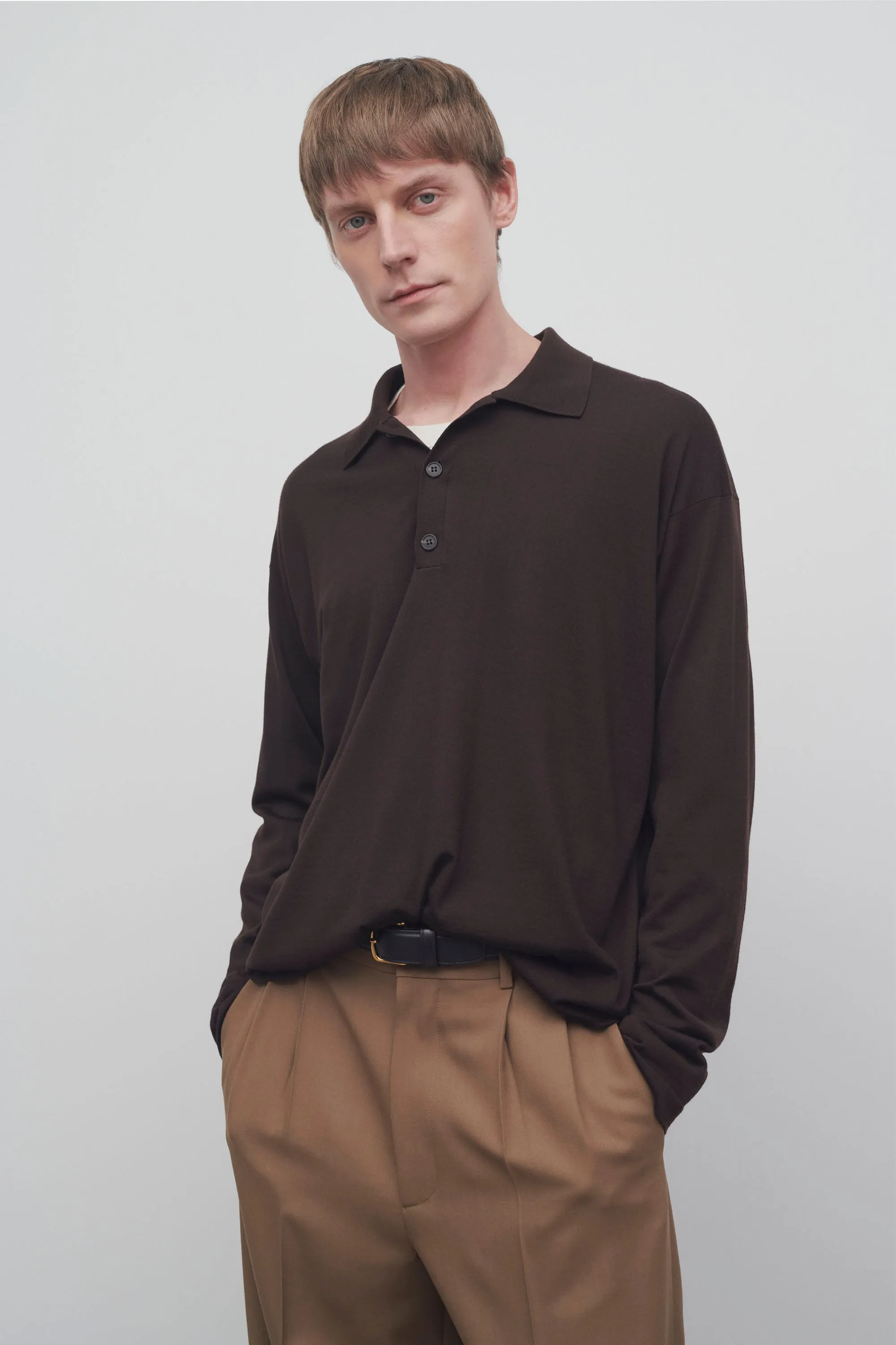 Djon Polo in Virgin Wool sold by The Row product image thumbnail 3