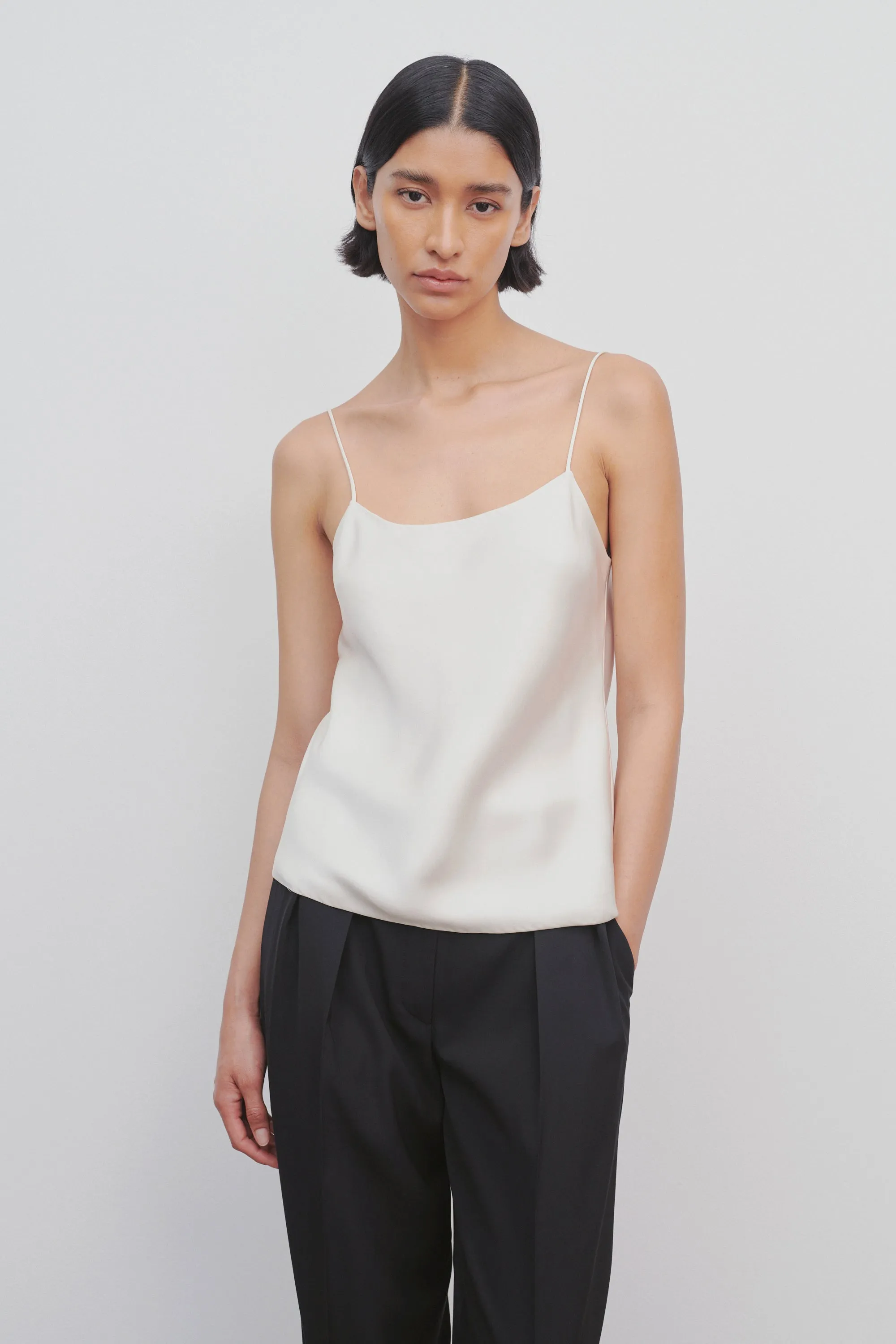 Biggins Top in Silk sold by The Row product image thumbnail 3
