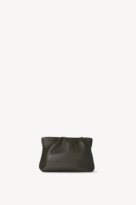 Bourse Clutch in Leather sold by The Row